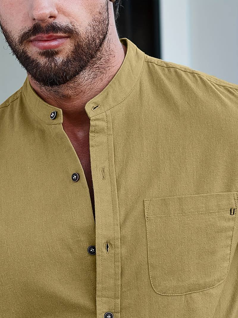 Anthony – chemise boutonnée décontractée pour homme