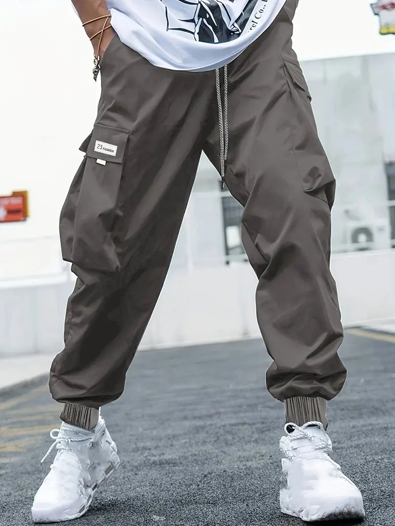 Patrick – Pantalon cargo à cordon pour homme