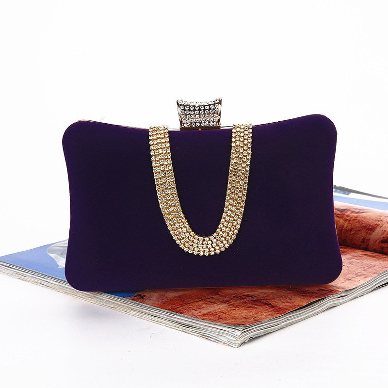 Sac en daim diamant forme Bellachicha