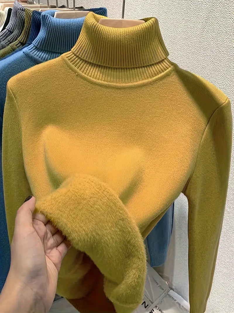 Emma – pull à col roulé