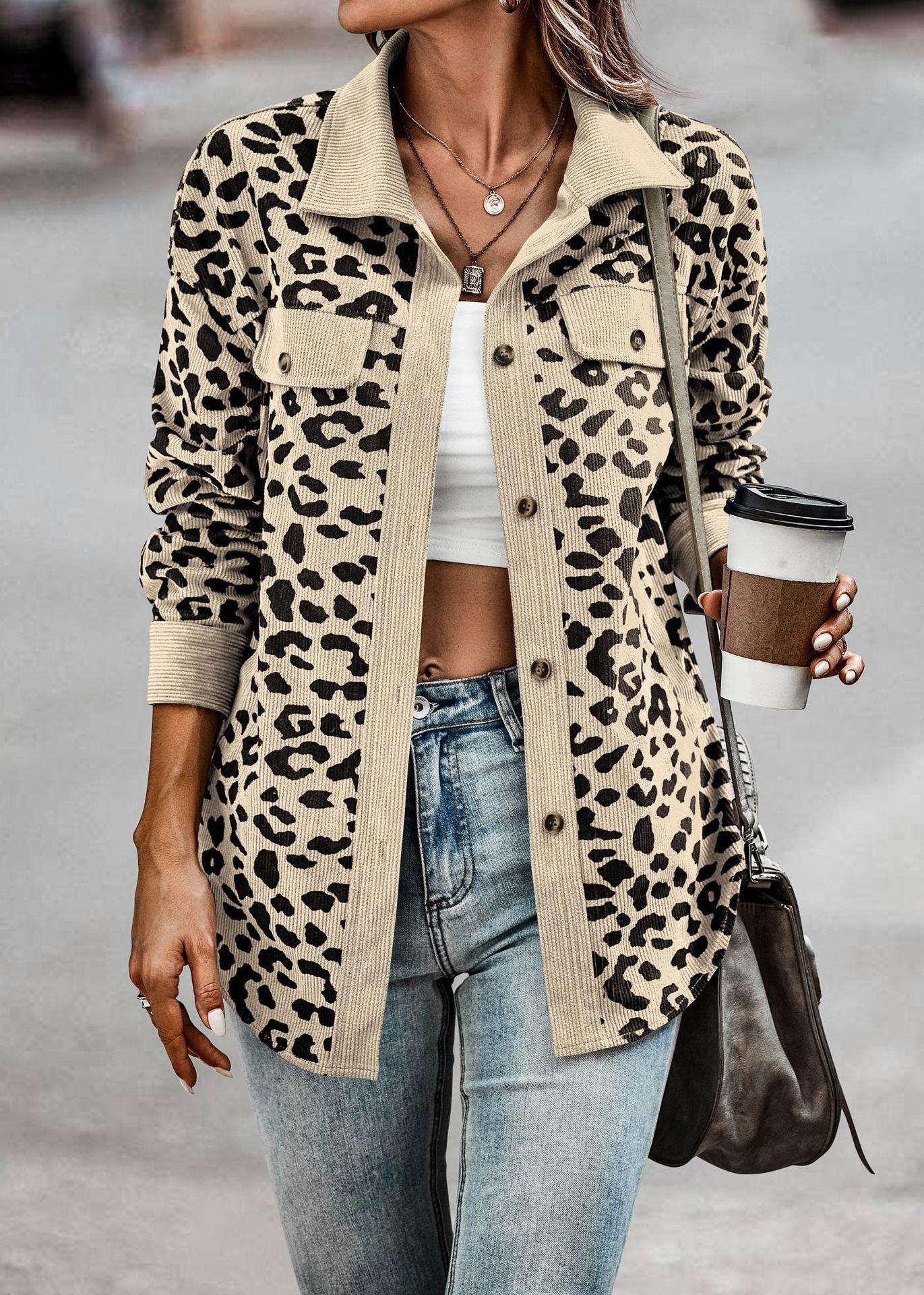 Yuria | Veste léopard Jungle Chic