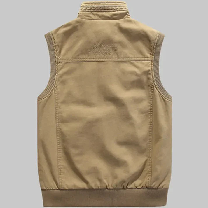 John - Gilet multi-poches pour homme au style vintage - le cadeau parfait pour papa