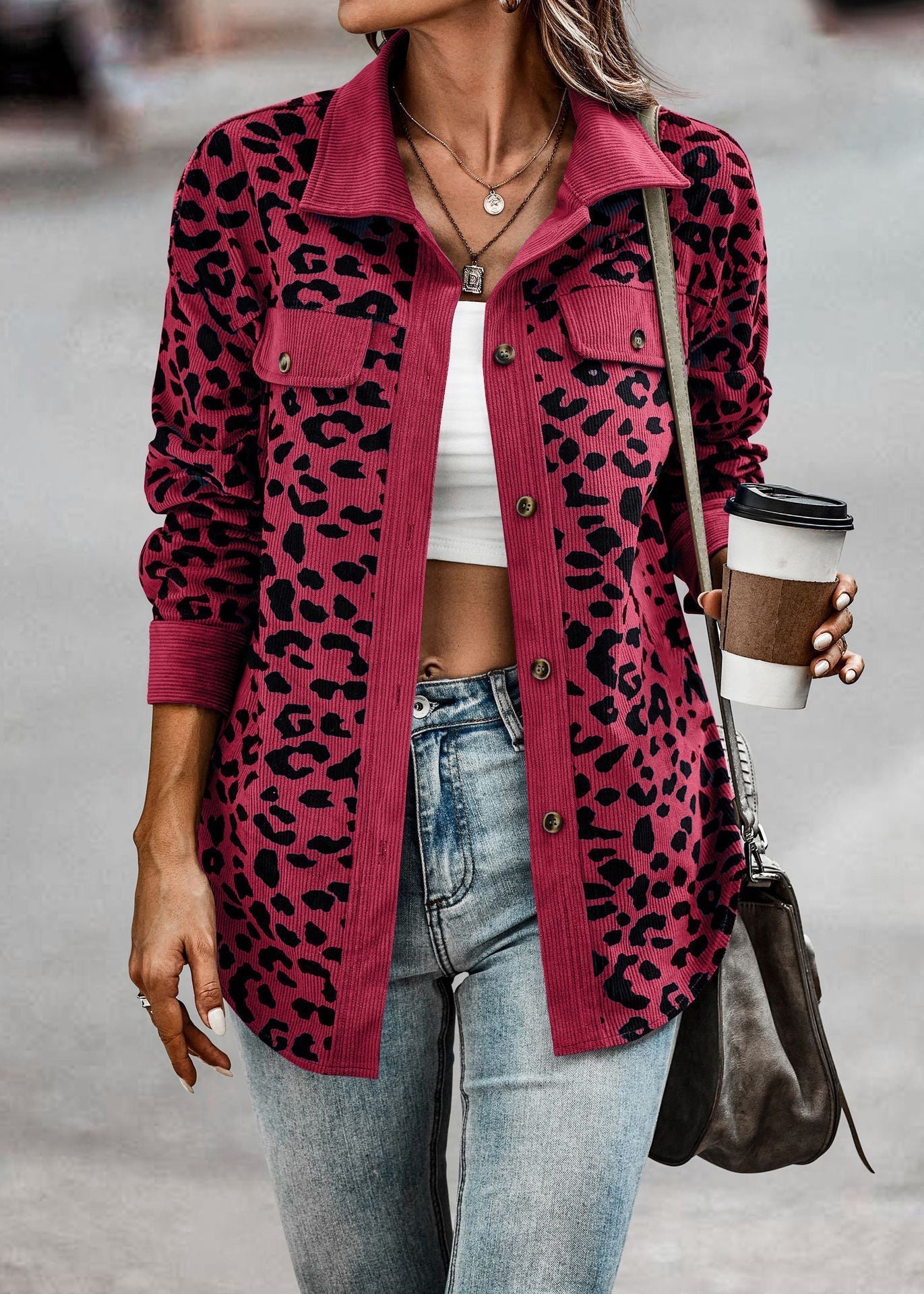 Yuria | Veste léopard Jungle Chic