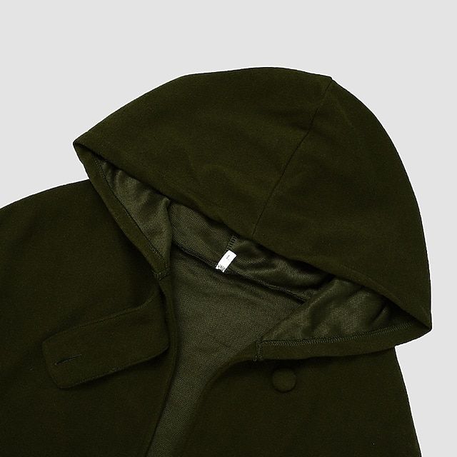 Zara - Manteau court à capuche vintage pour femme