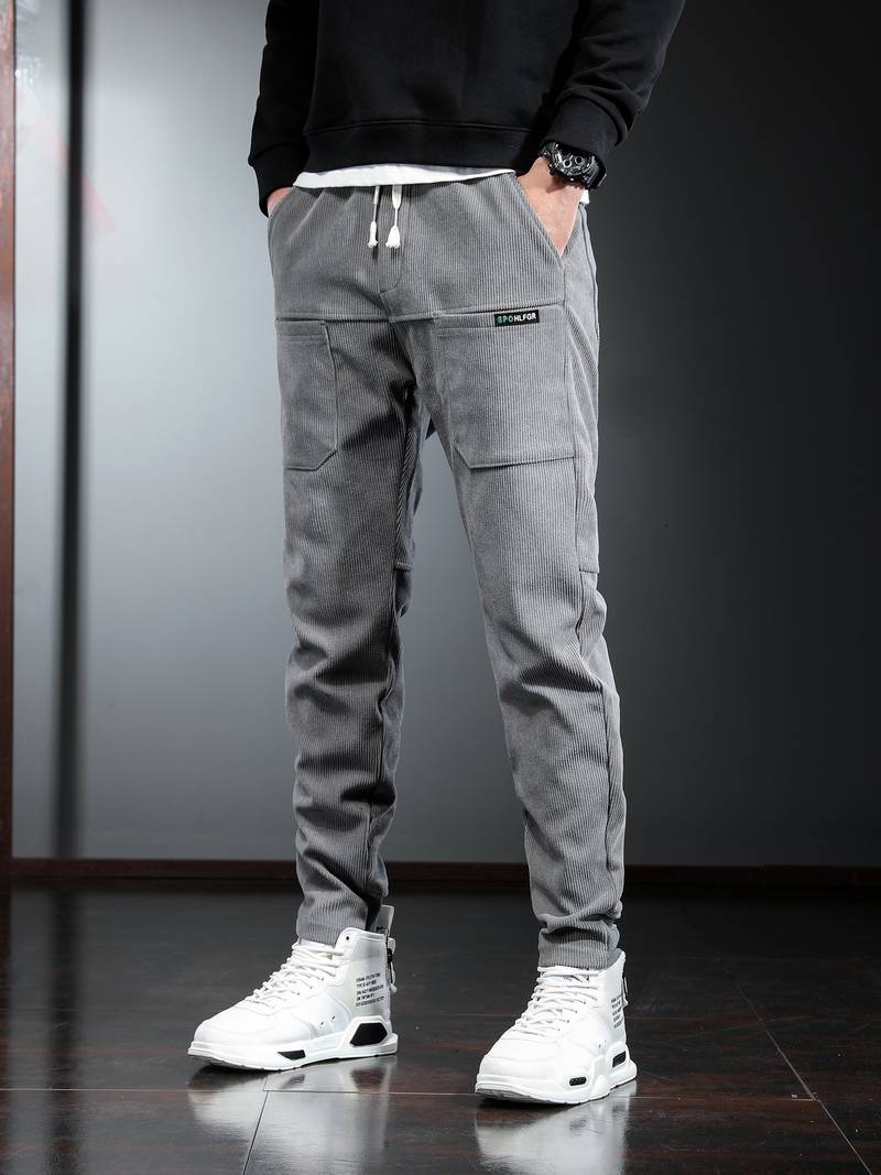 Justin – pantalon de jogging élégant avec poches pour homme