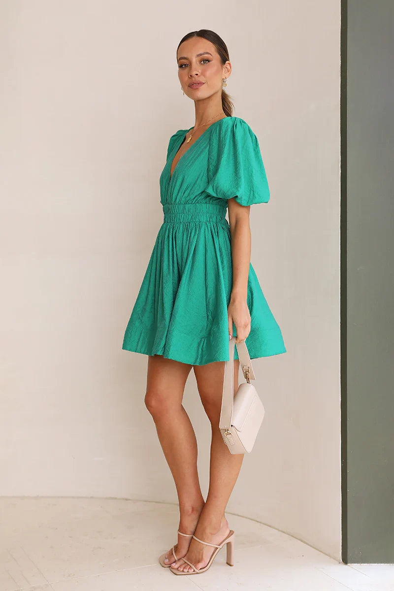 Erin Minikleid - Smaragd