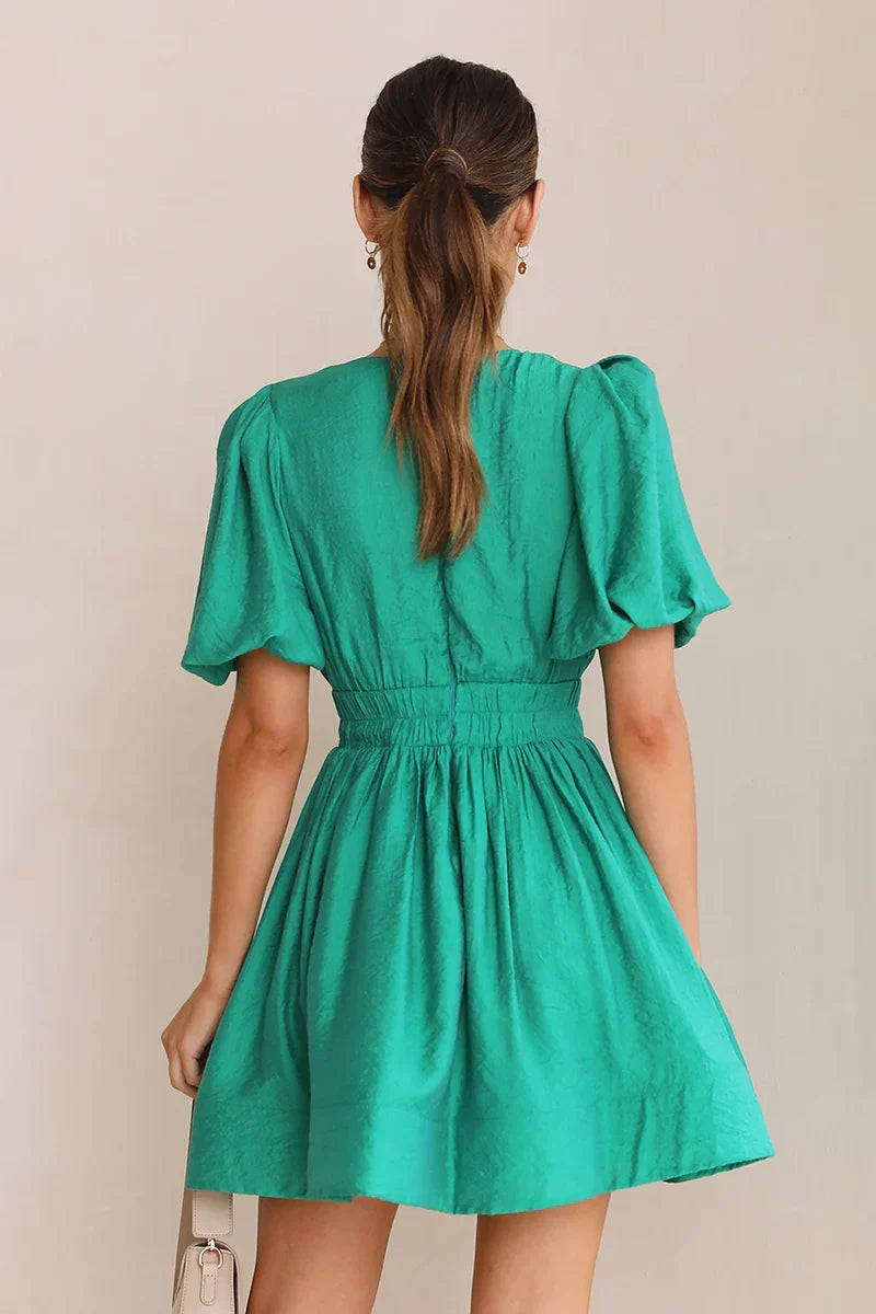 Erin Minikleid - Smaragd