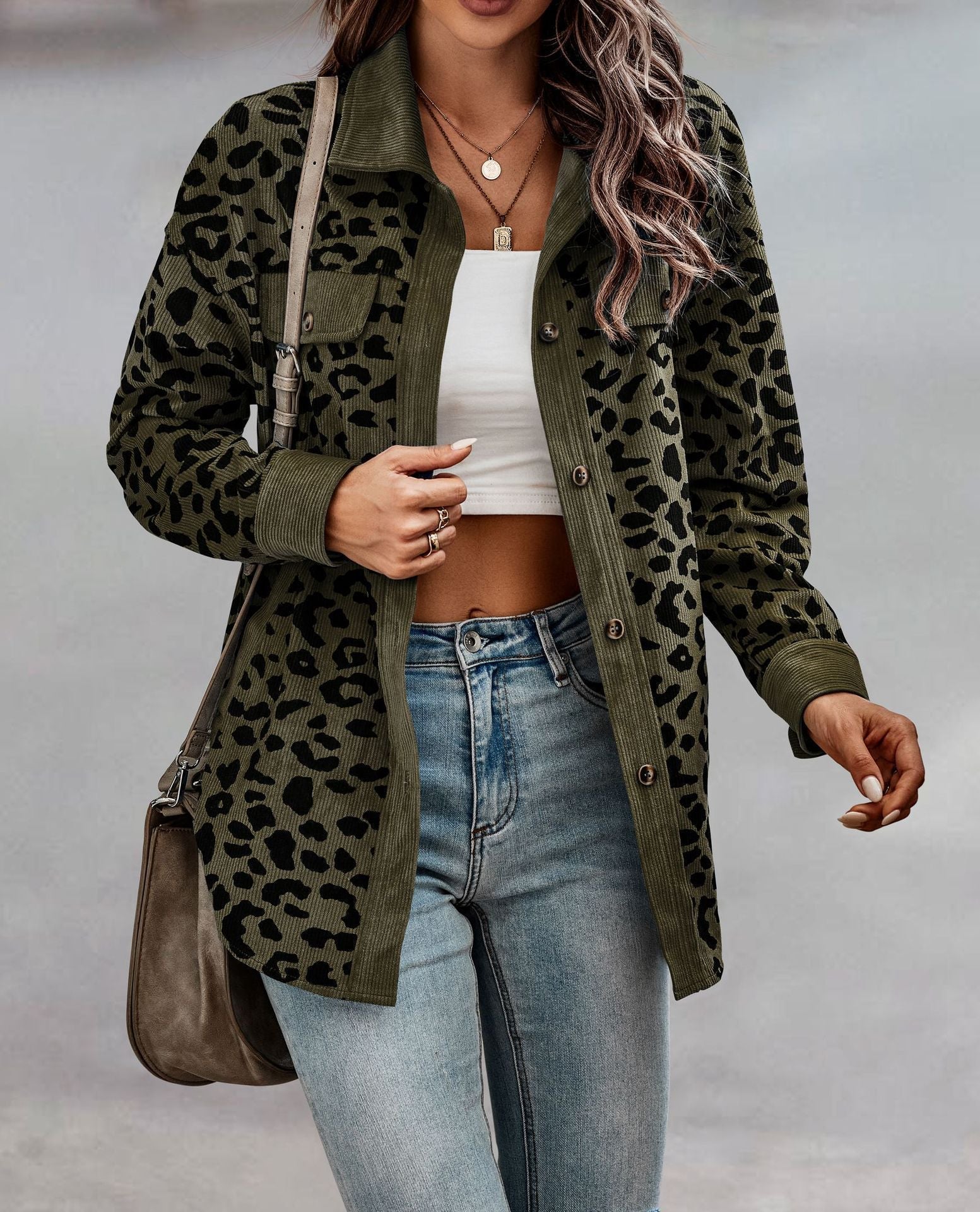 Yuria | Veste léopard Jungle Chic
