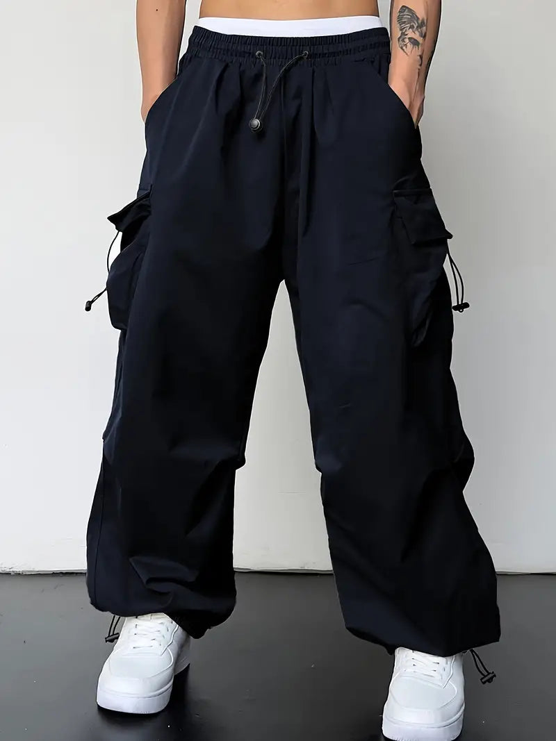 Brent - pantalon cargo baggy décontracté