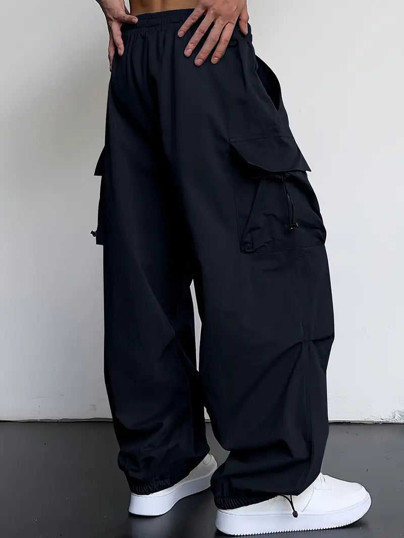 Brent - pantalon cargo baggy décontracté