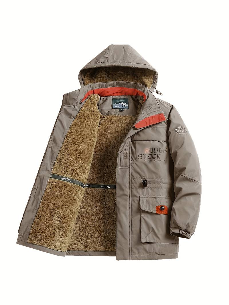 Andrew – veste d'hiver épaisse doublée polaire pour homme