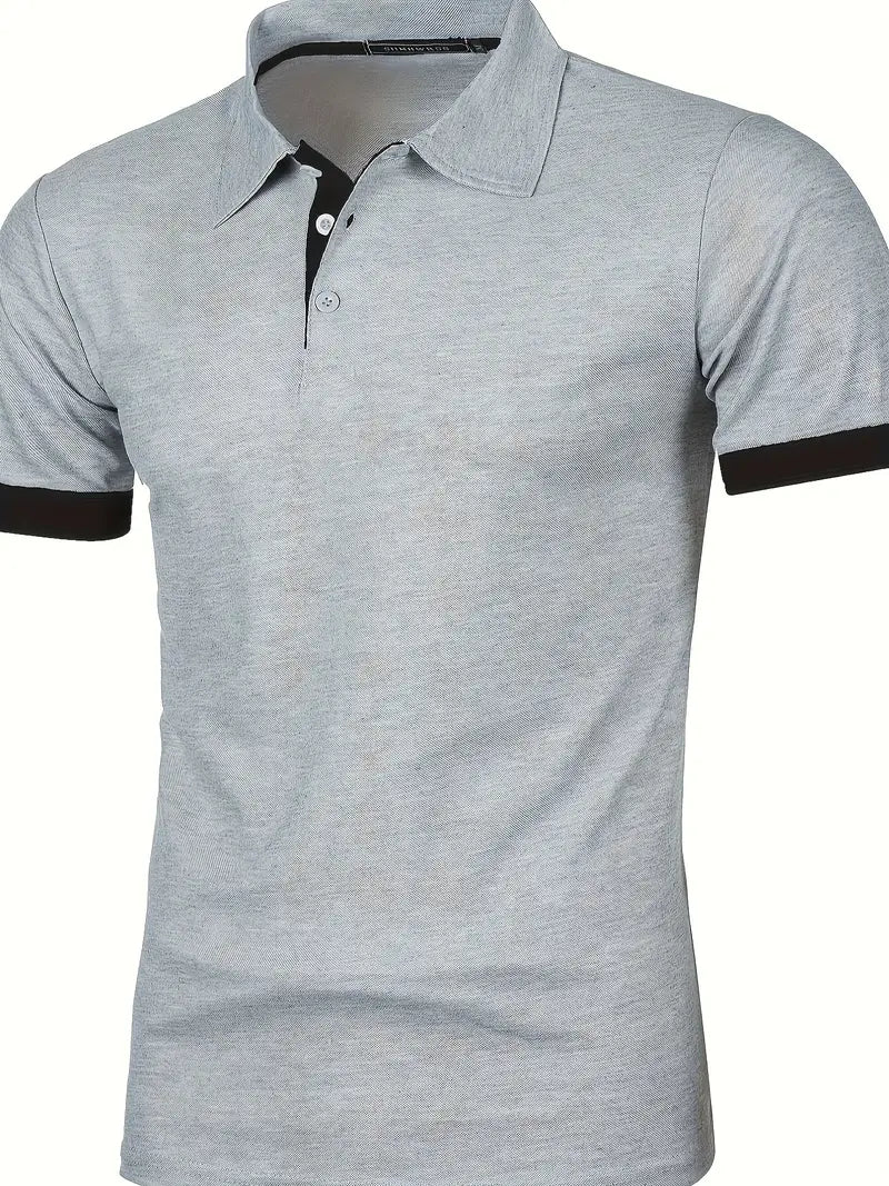 William – chemise colorblock décontractée pour homme