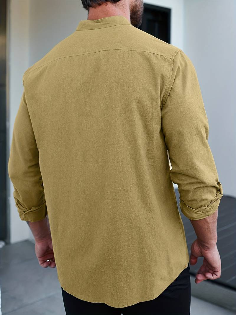 Anthony – chemise boutonnée décontractée pour homme