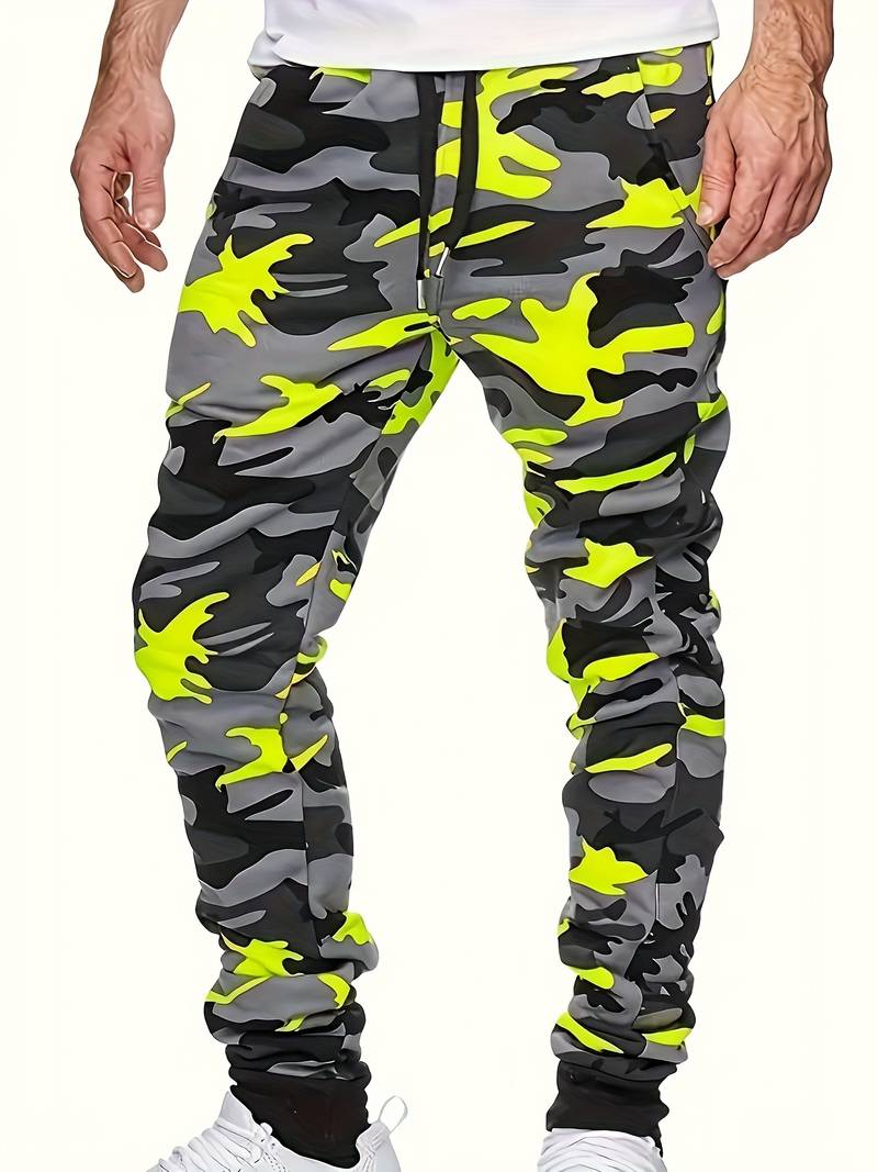 Benjamin – pantalon de survêtement camouflage avec poches