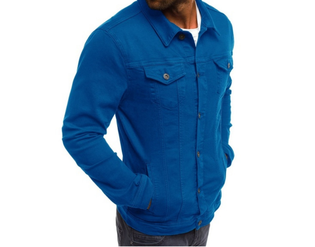 Domin - Bunte Jeansjacke für Herren