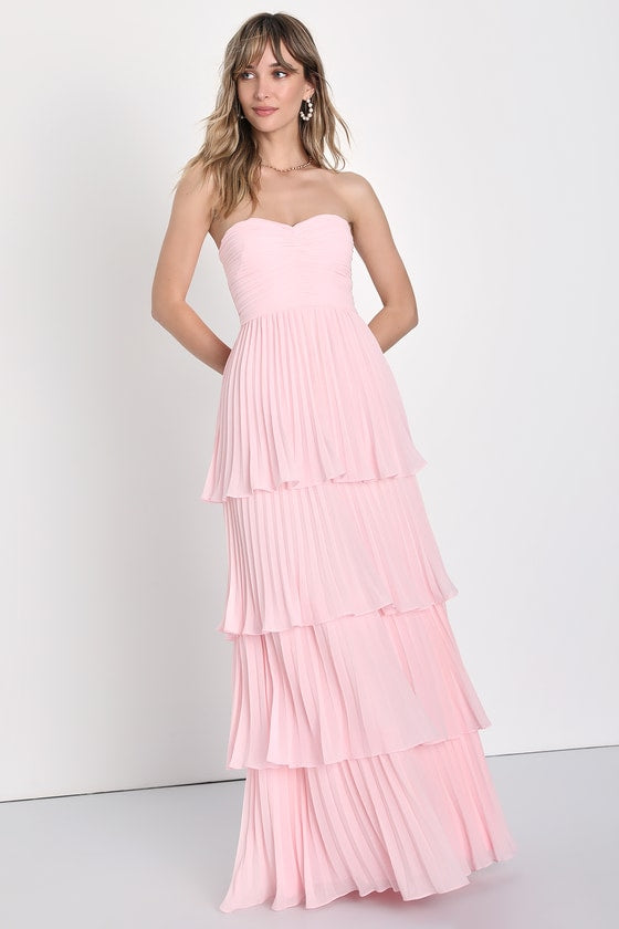 Jasmin™ - Elegantes, trägerloses Maxikleid