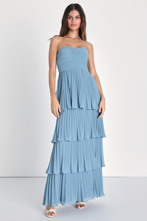 Jasmin™ - Elegantes, trägerloses Maxikleid