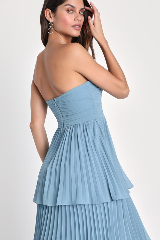Jasmin™ - Elegantes, trägerloses Maxikleid
