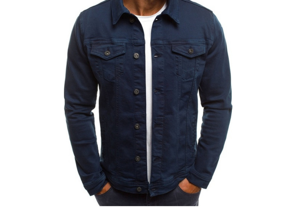 Domin - Bunte Jeansjacke für Herren