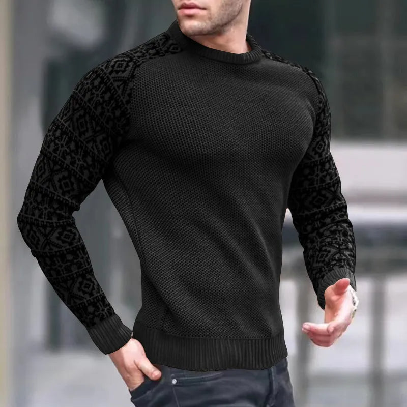 WinterEssentials - Pull col roulé homme hiver
