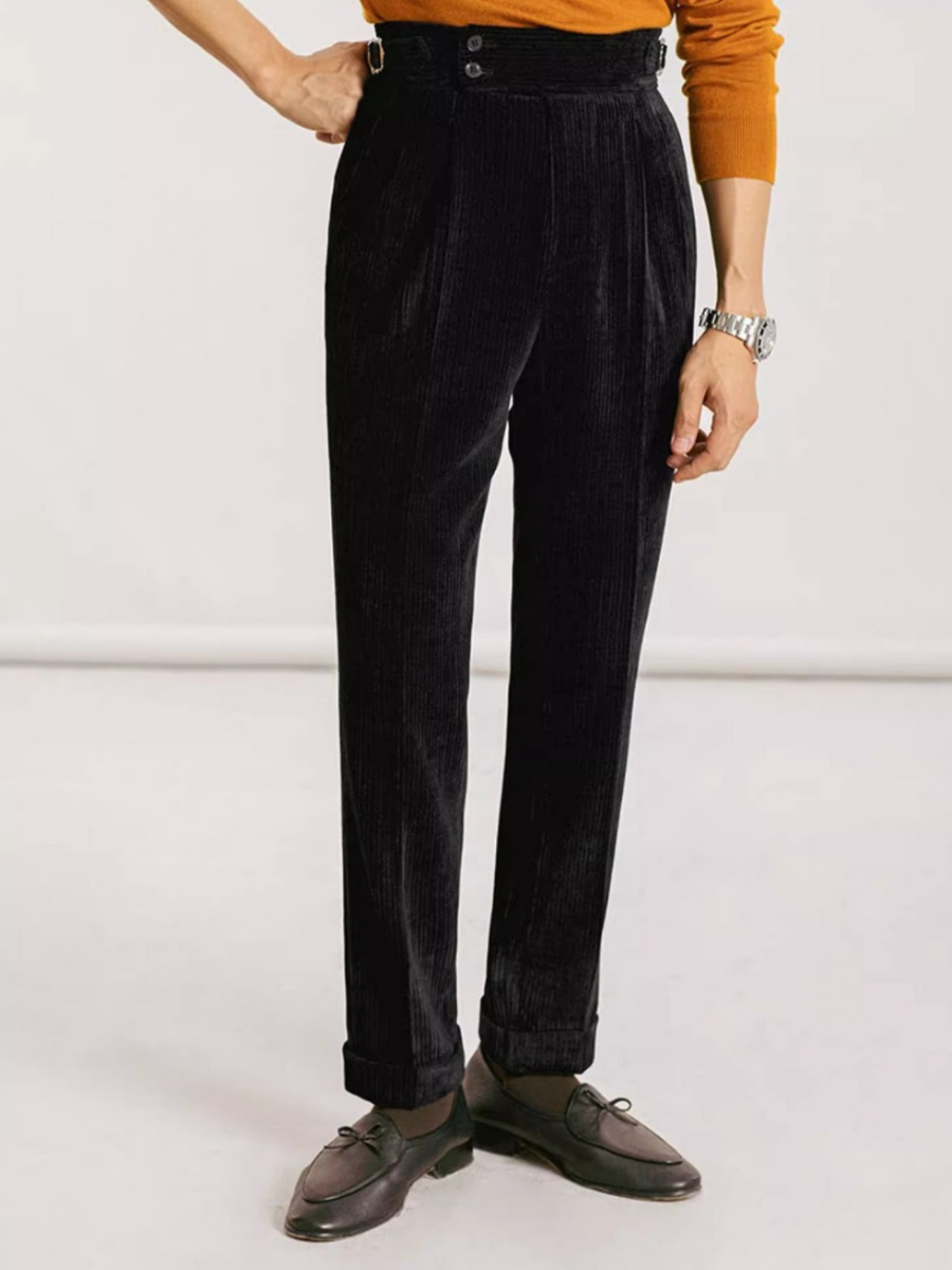 Pantalon en velours côtelé Roma