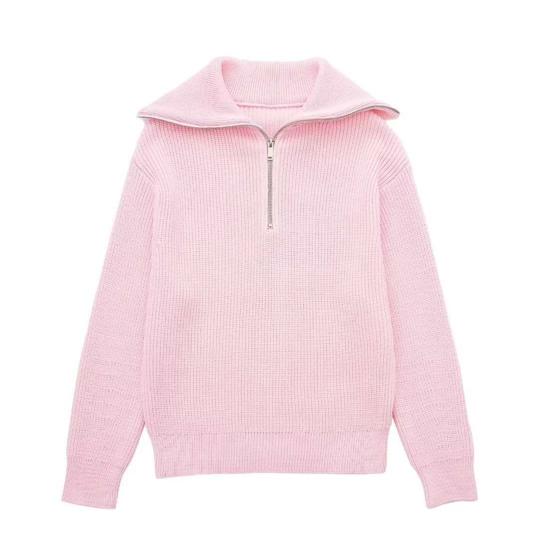 Pull Holly à quart de zip