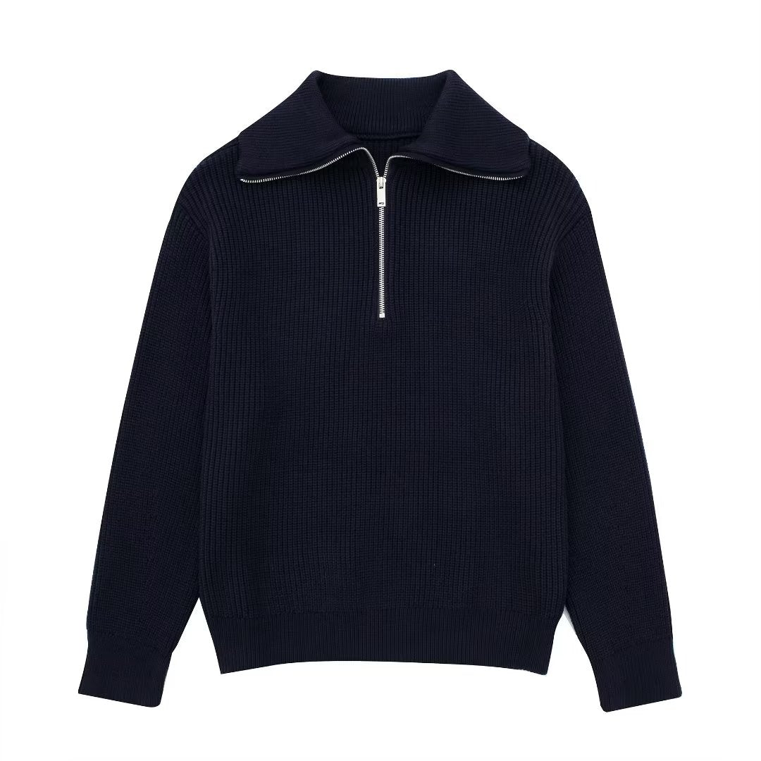 Pull Holly à quart de zip