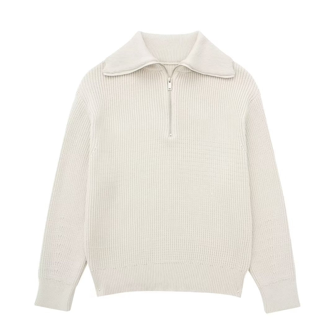 Pull Holly à quart de zip