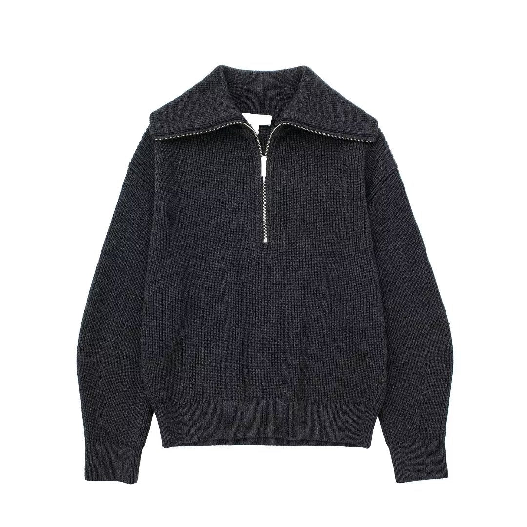 Pull Holly à quart de zip