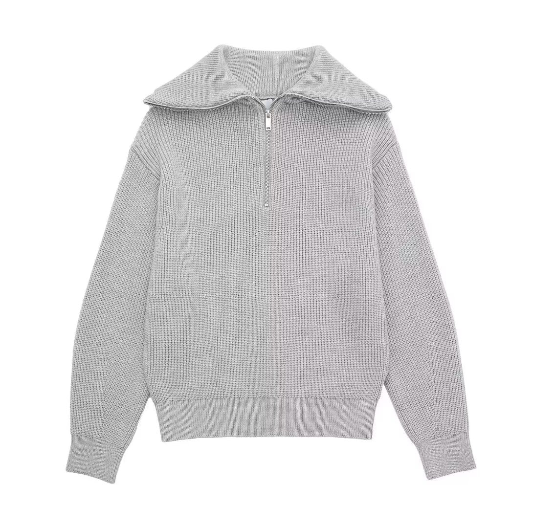 Pull Holly à quart de zip