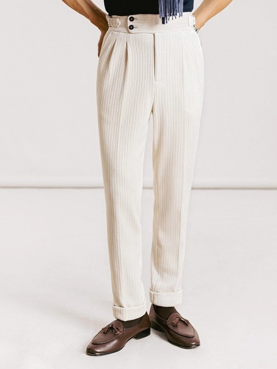 Pantalon en velours côtelé Roma