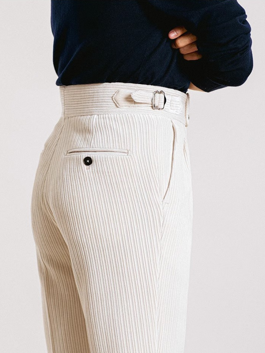 Pantalon en velours côtelé Roma
