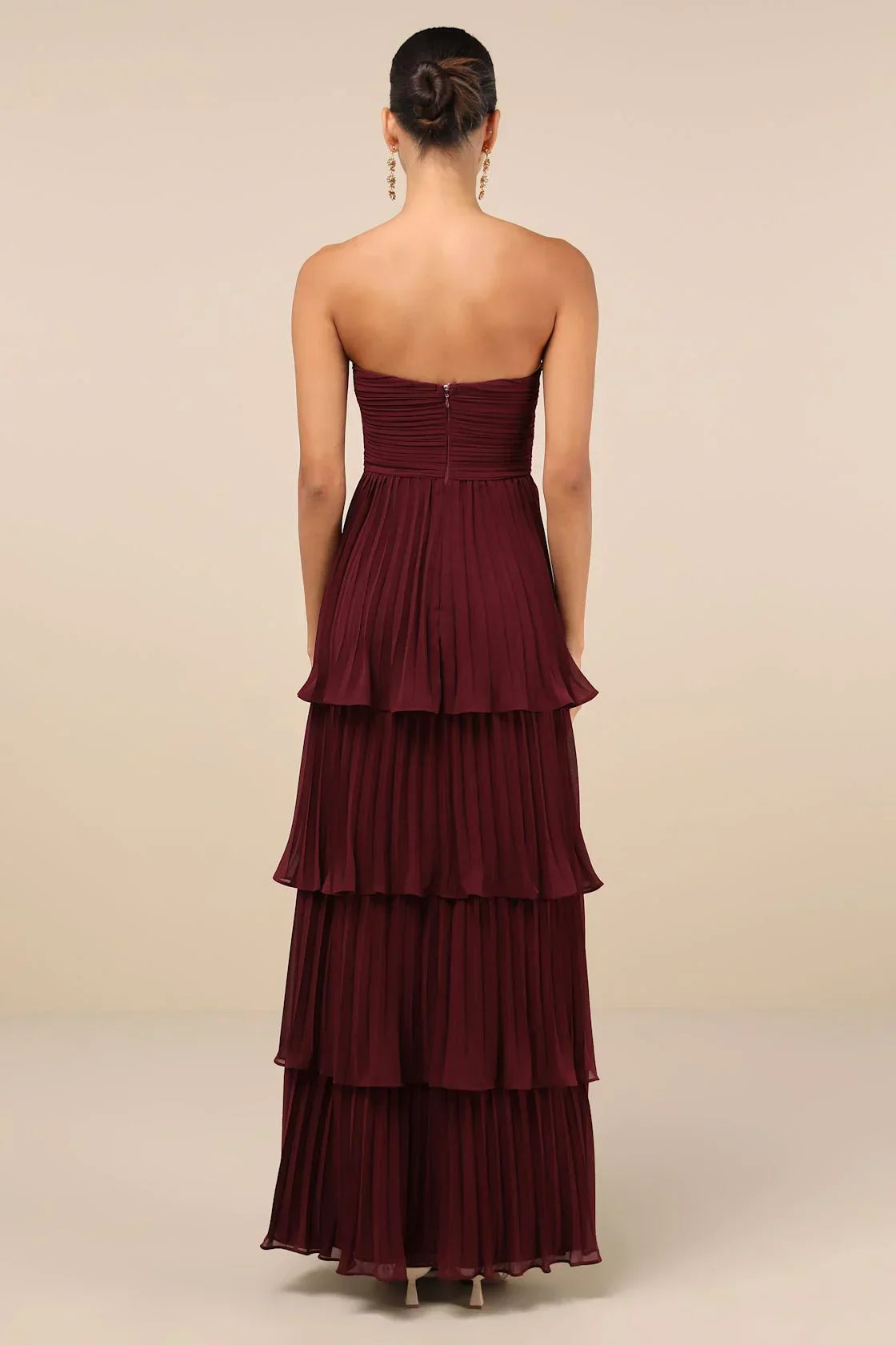 Jasmin™ - Elegantes, trägerloses Maxikleid