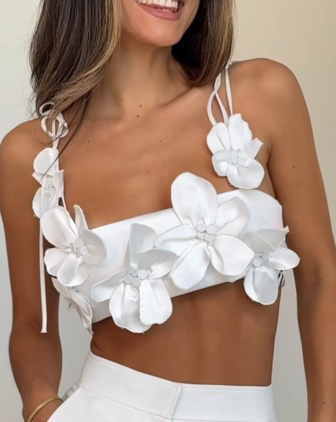 Geblümtes Top