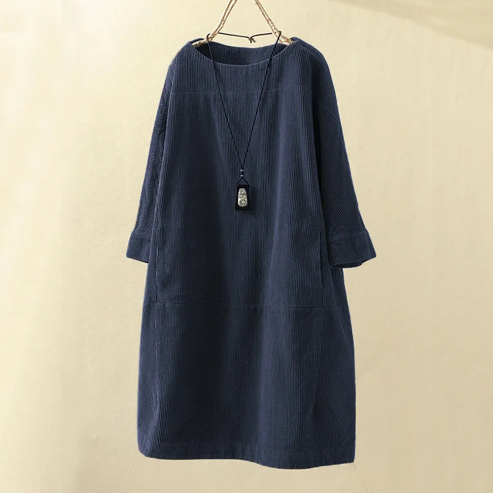 Airène | robe en velours côtelé