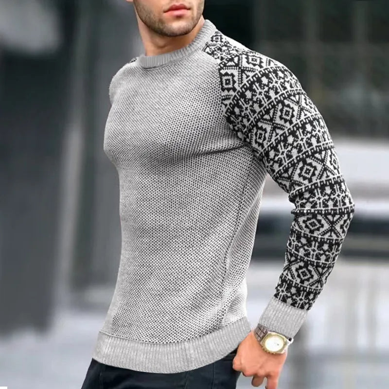 WinterEssentials - Pull col roulé homme hiver