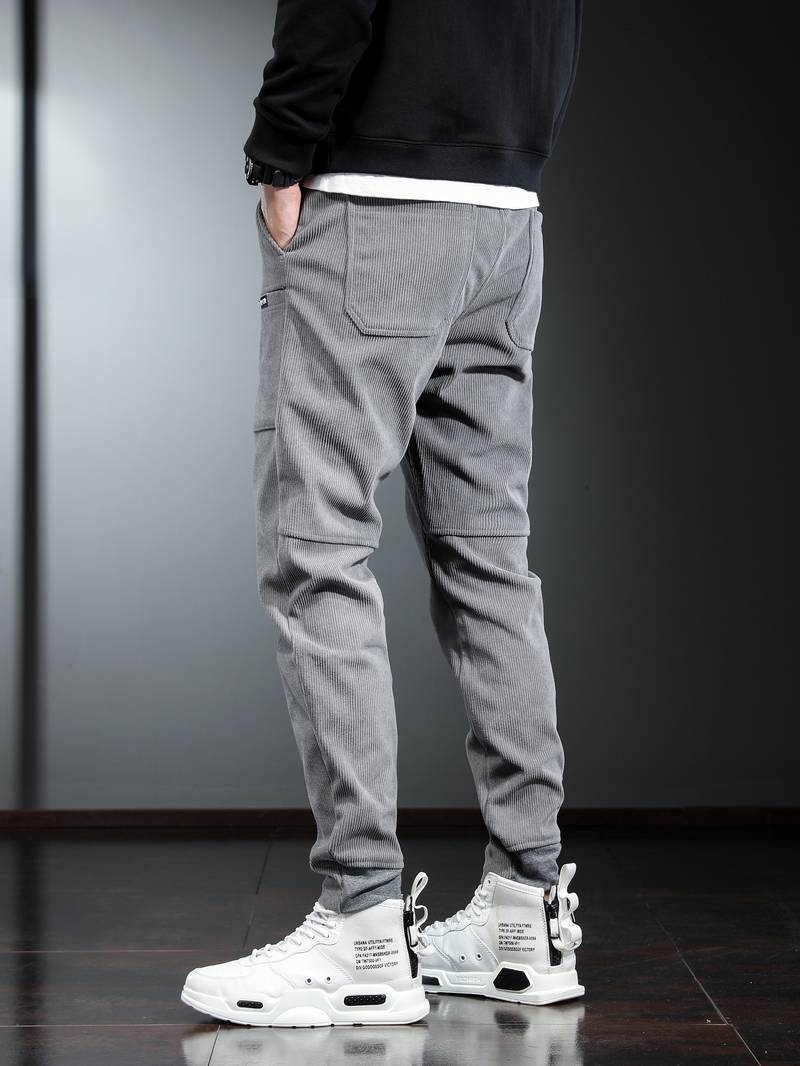 Justin – pantalon de jogging élégant avec poches pour homme