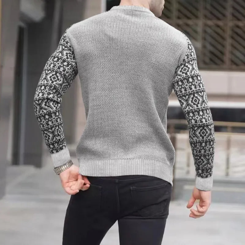 WinterEssentials - Pull col roulé homme hiver