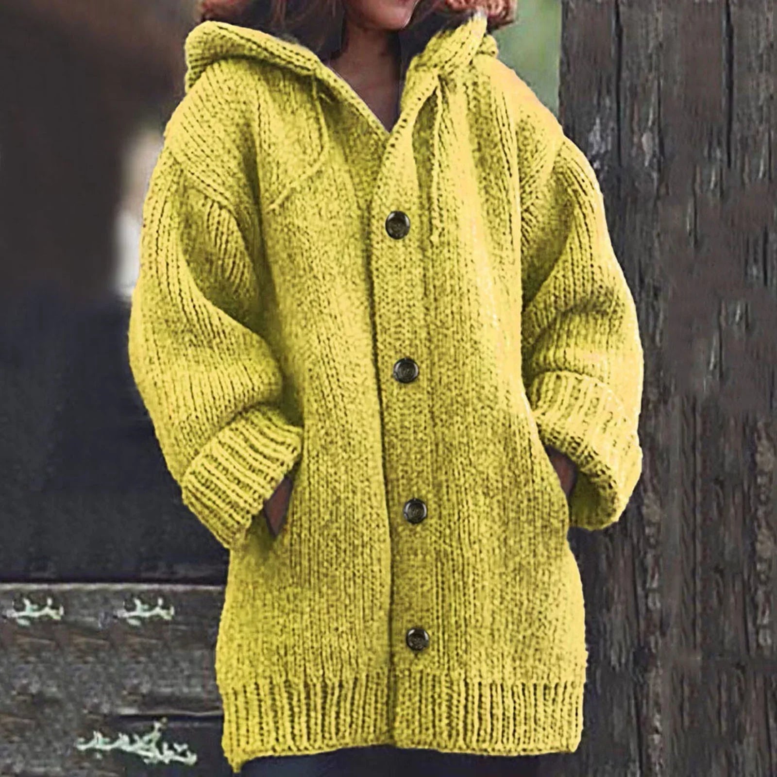 Wimara | Veste longue à capuche