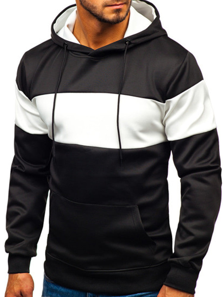 Joshua – Sweat à capuche color-block pour homme
