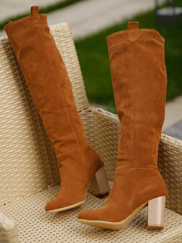 Bottes chaudes pour femmes jusqu'aux genoux : achetez des bottes d'hiver tendance