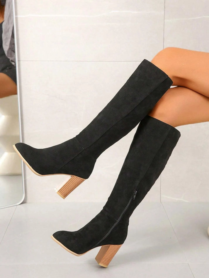 Bottes chaudes pour femmes jusqu'aux genoux : achetez des bottes d'hiver tendance