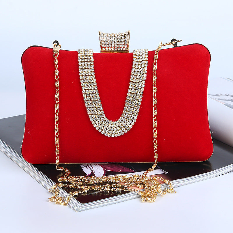 Sac en daim diamant forme Bellachicha