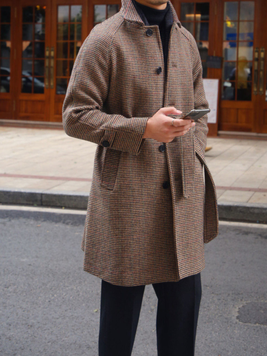 Bellachicha Balmoral Woll-Trenchcoat