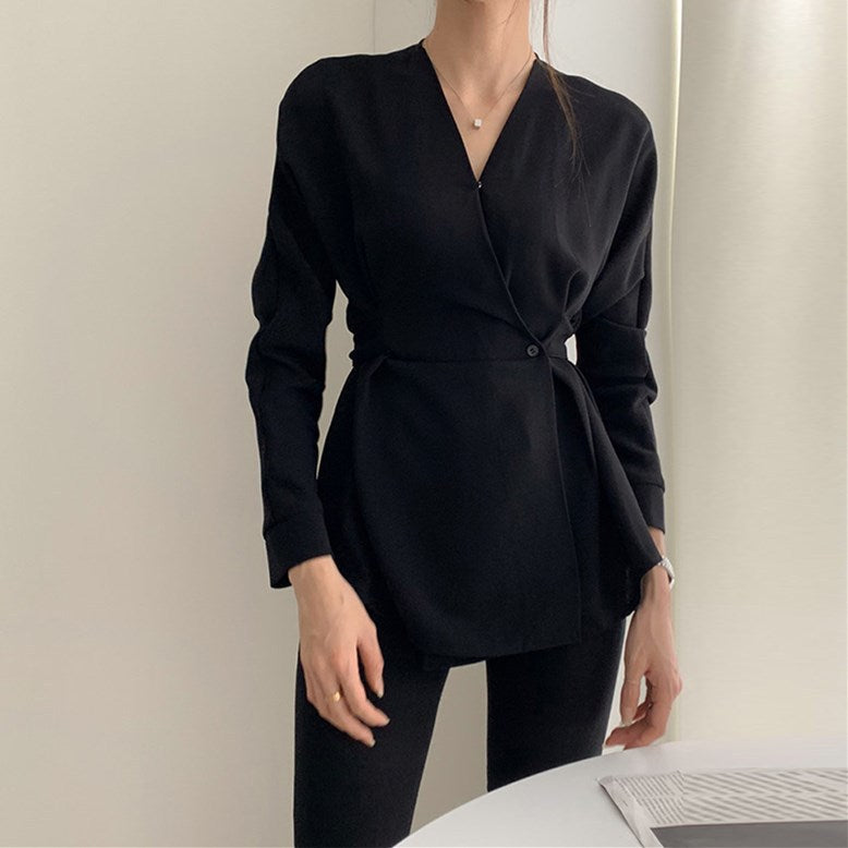 Bellachicha lässige Damen-Lose Pullover Tops