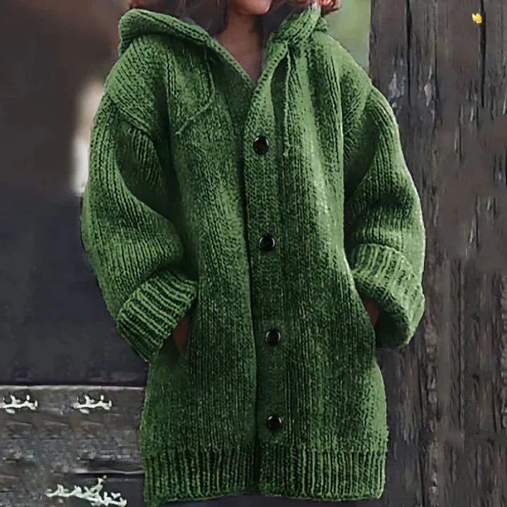 Wimara | Veste longue à capuche