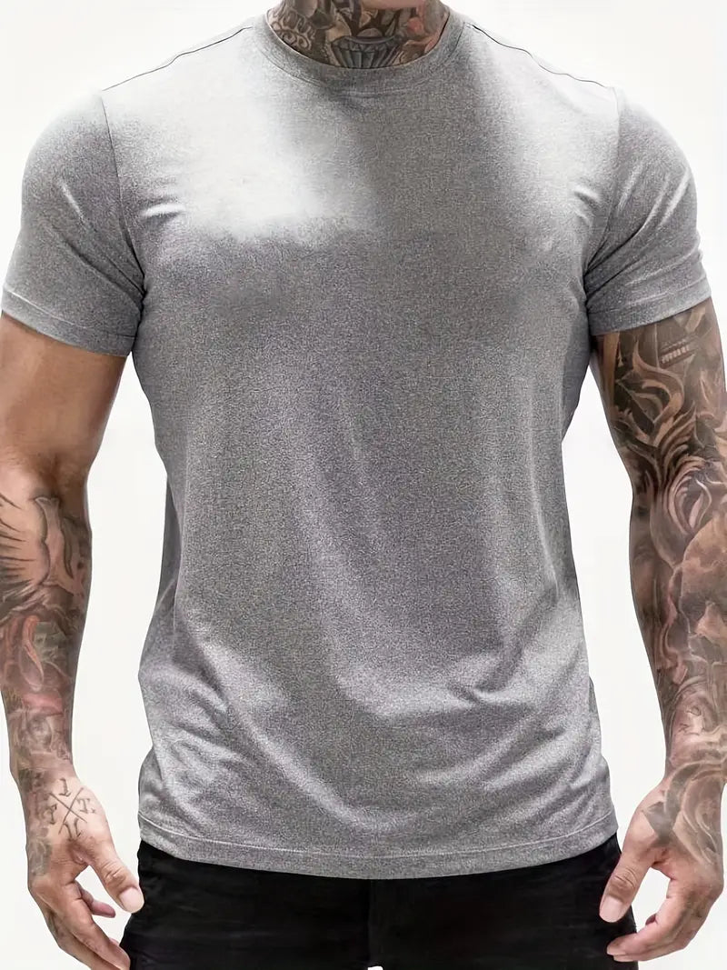 Xander – T-shirt classique à col rond pour homme