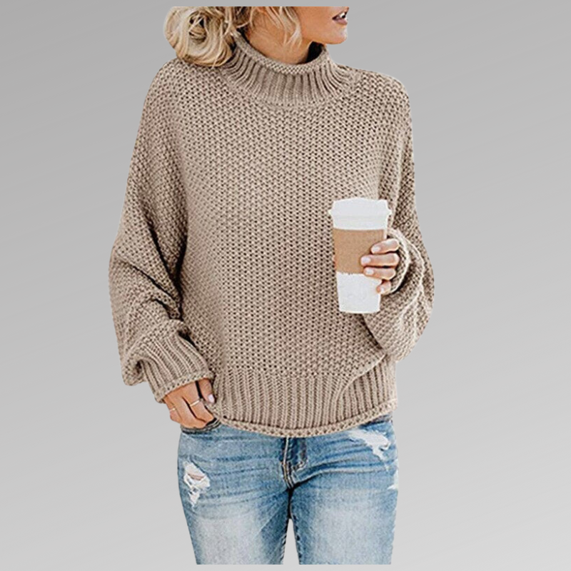 Pia - Magnifique pull en grosse maille