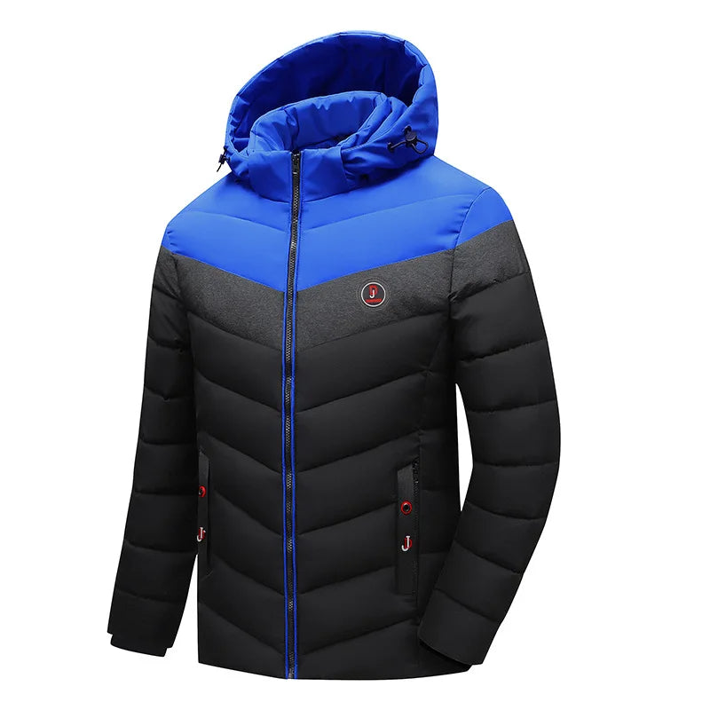 Bequemer Parka mit Kapuzenjacke