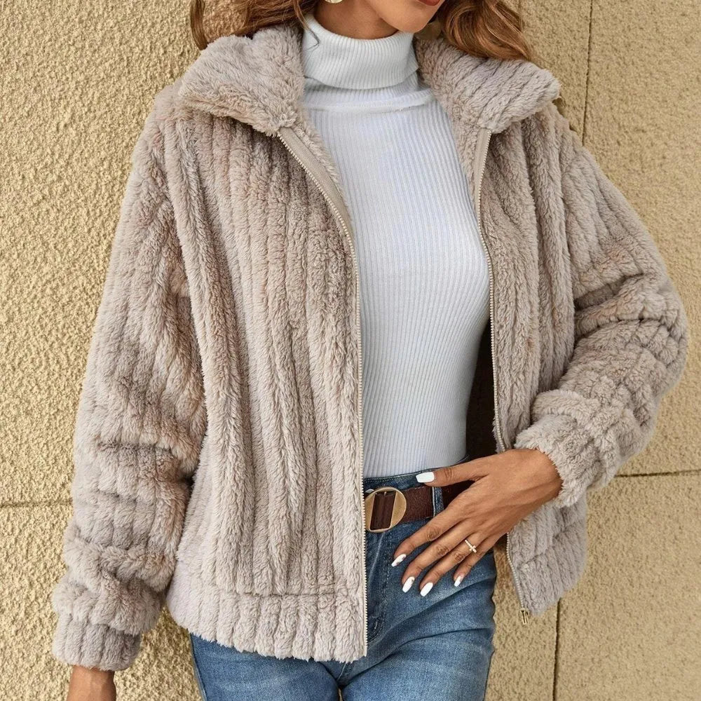 Vestes polaires chaudes pour femmes pour plus de confort en automne et en hiver